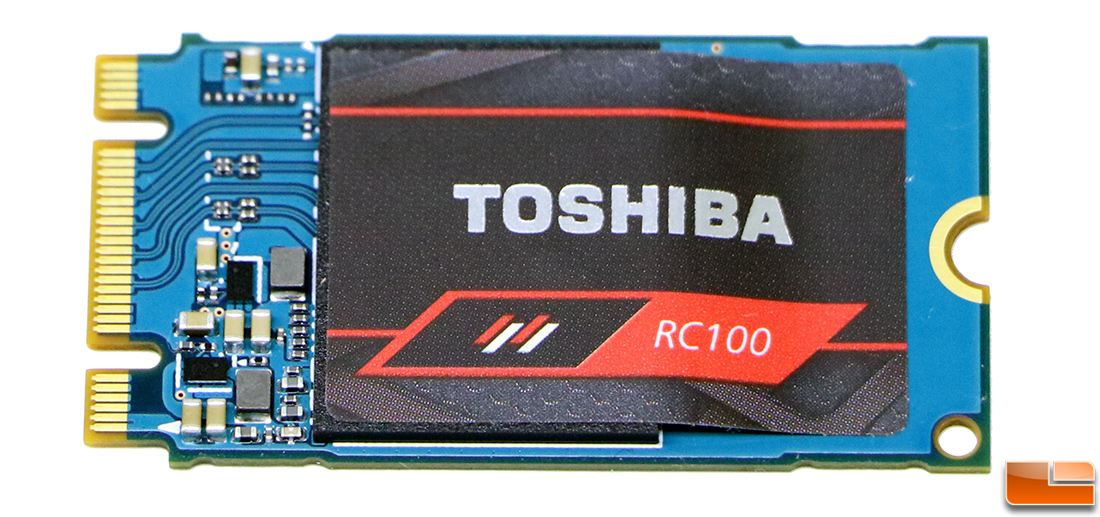 Toshiba Ocz Rc100 Ssd Review M 2 2242 Pcie Nvme Legit Reviews Toshiba Rc100 Series Tiny Drive For A Small Price