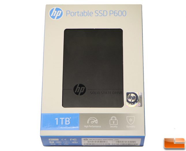 HP Portable SSD Retail Box
