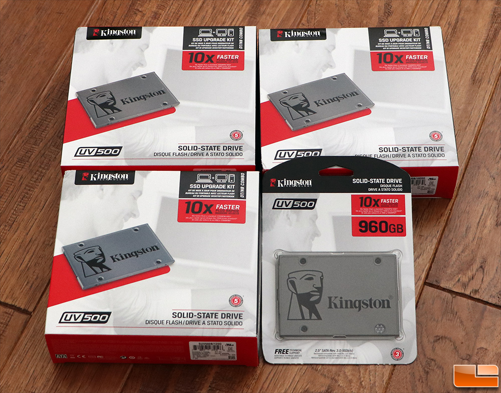 Emphasis Brick eternally Kingston UV500 SATA SSD Review - Self-Encrypting Drive - Legit Reviews