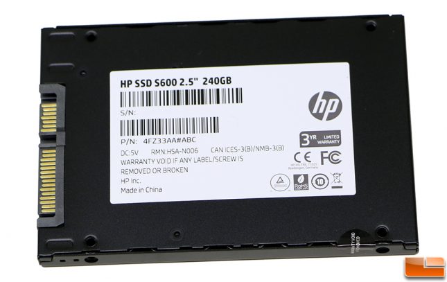 HP SSD S600 240GB