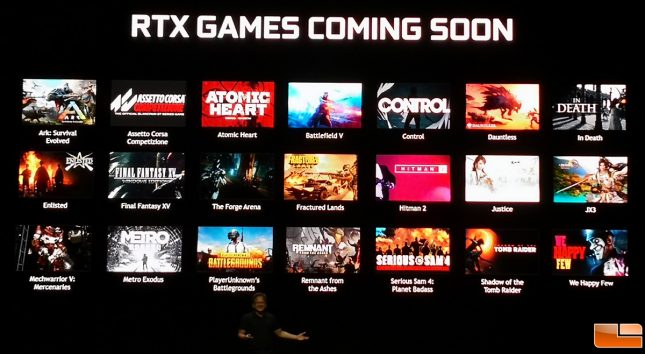 NVIDIA RTX Game Titles