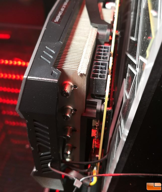 ASUS ROG GeForce RTX 2080 Graphics Card Power Connectors