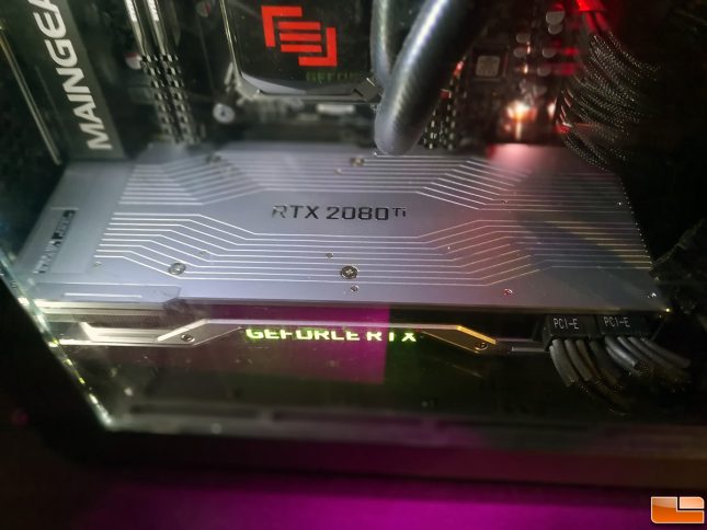 GeForce RTX 2080 Ti Backplate
