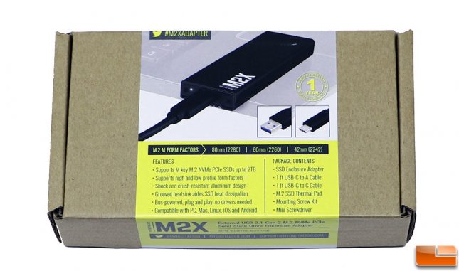 MyDigitalSSD M2X Retail Box