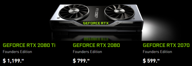 GeForce RTX Pricing