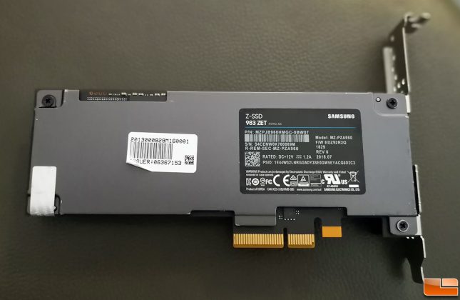 Samsung 983 ZET SSD
