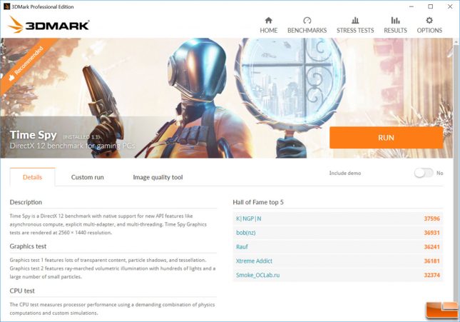 3DMark Time Spy