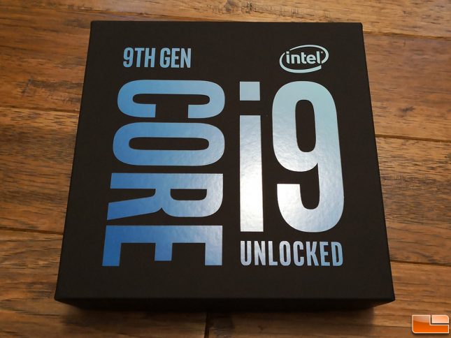 Intel Core i9-9900K Reviewer Box