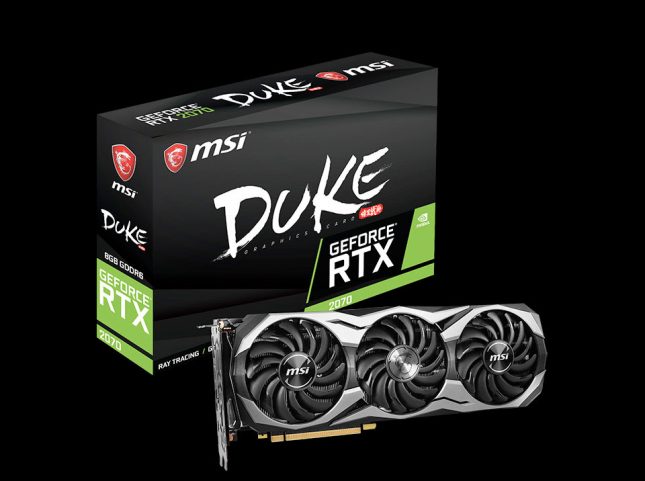 MSI RTX 2070 DUKE 8G OC