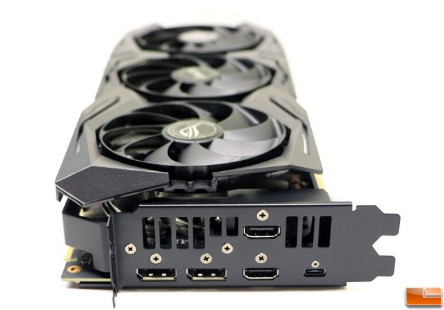 ASUS ROG STRIX GeForce RTX 2080 OC Display Outputs