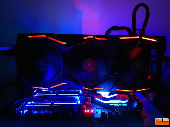 ASUS ROG STRIX GeForce RTX 2080 OC LED Lights