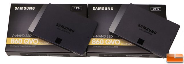 860 QVO SSDs