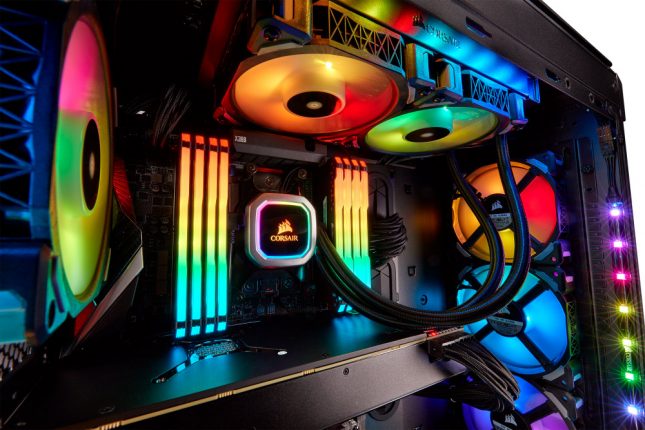 More RGB with Corsair Platinum CPU Coolers