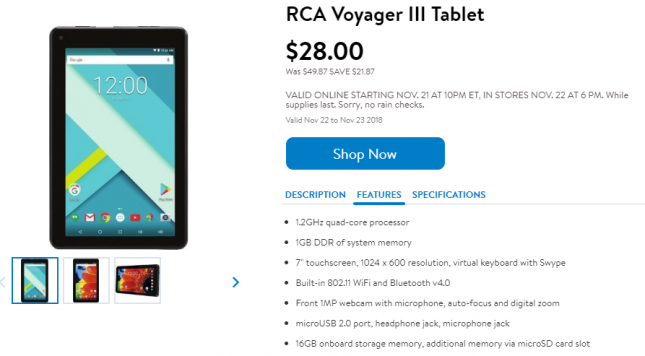 Emerson EM756-8 Android 7" 8GB Tablet Review - Legit Reviews
