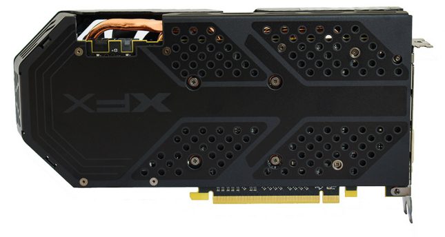 Radeon RX 590 Fatboy Video Card Backplate