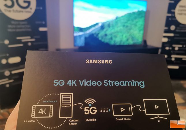 5G 4K Video Streaming