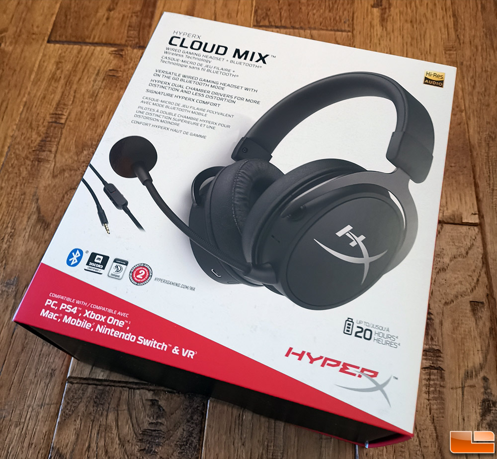 cowboy Post web HyperX Cloud Mix Gaming Headset with Bluetooth Review - Legit Reviews