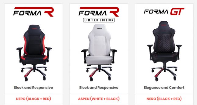 MAINGEAR FORMA Gaming Chairs