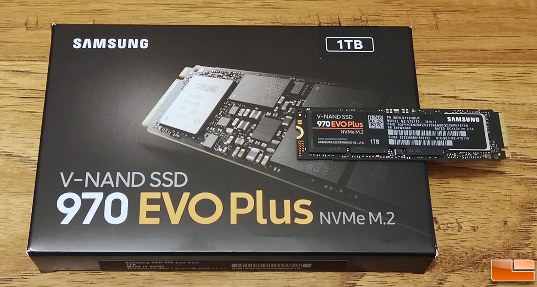 Samsung 970 EVO Plus 1TB SSD Review - Legit Reviews