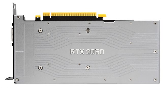 GeForce RTX 2060 Back