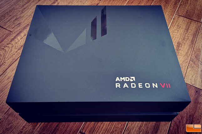 AMD Radeon VII Press Kit Box