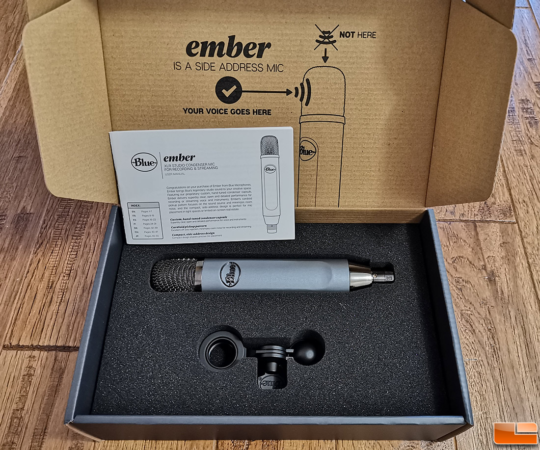 blue ember microphone stand