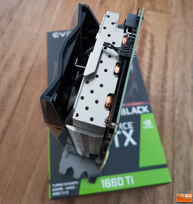 EVGA GeForce GTX 1660 Ti XC Black Video Card GPU Cooler