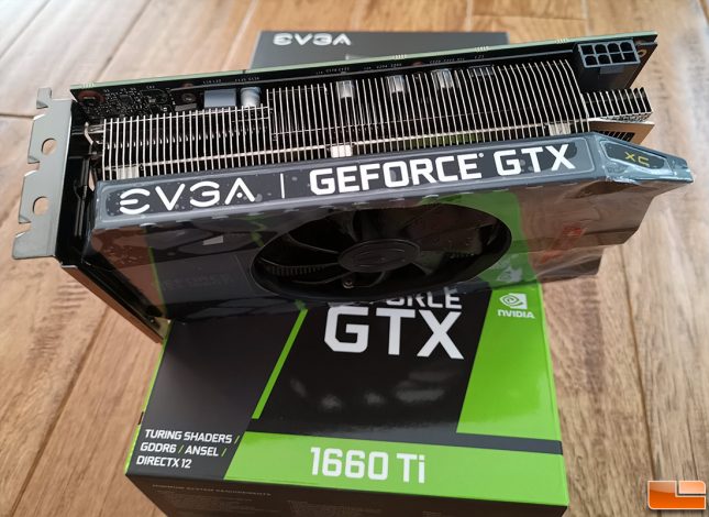 EVGA GeForce GTX 1660 Ti XC Black Video Card Power Connector