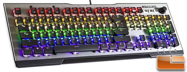 Roccat Vulcan 100 Aimo Gaming Keyboard Review Legit Reviews