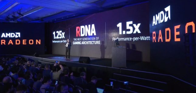 AMD rDNA used on NAVI GPU