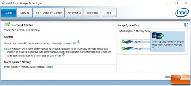 Intel RST Software