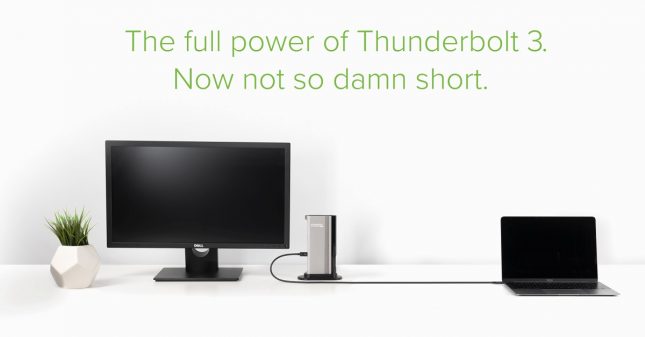 Thunderbolt 3 Cable Not So Short