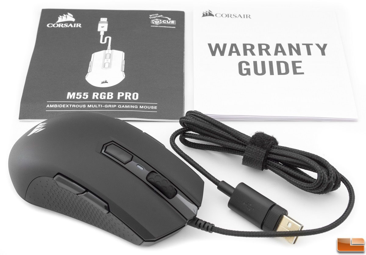 Souris gamer CORSAIR M55 RGB PRO Black