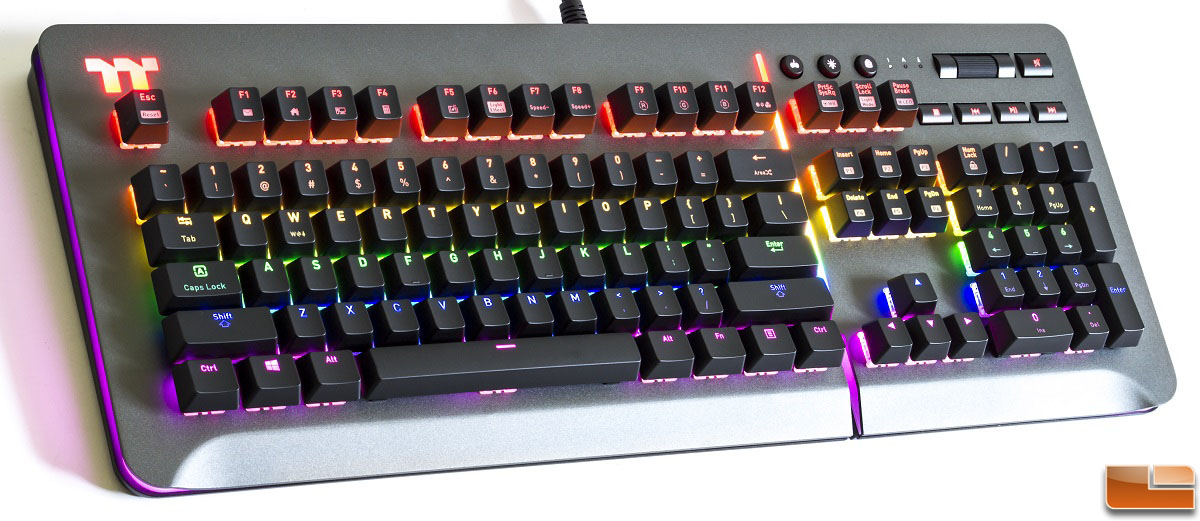 Thermaltake Level 20 RGB Titanium Edition Gaming Keyboard Review