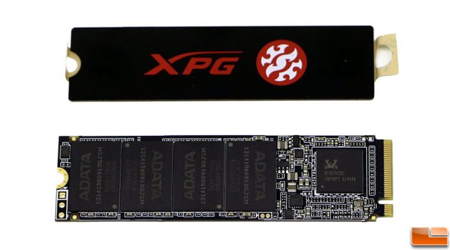 ADATA XPG SX6000 PRO 512GB SSD Inside Box