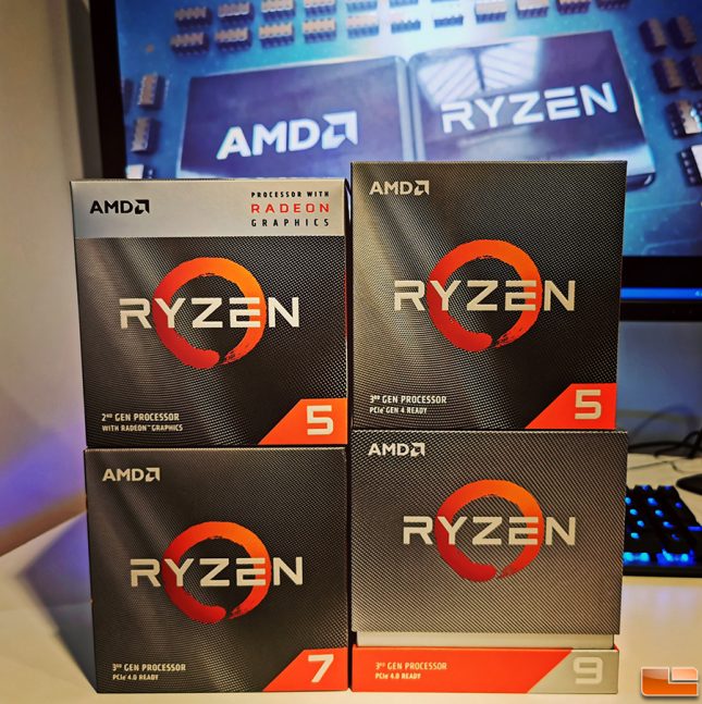 AMD Ryzen 3rd Gen CPUs