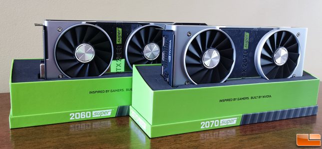 NVIDIA GeForce RTX 2060 SUPER and 2070 SUPER