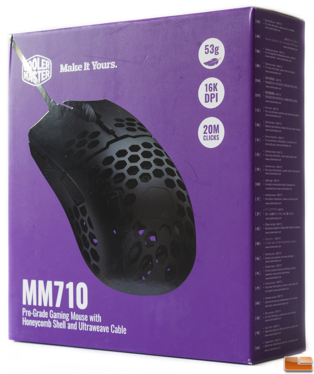 Cooler Master MM710 Gaming Mouse Review - Legit Reviews