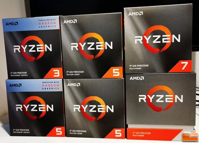 AMD Ryzen 3000 Series Processors