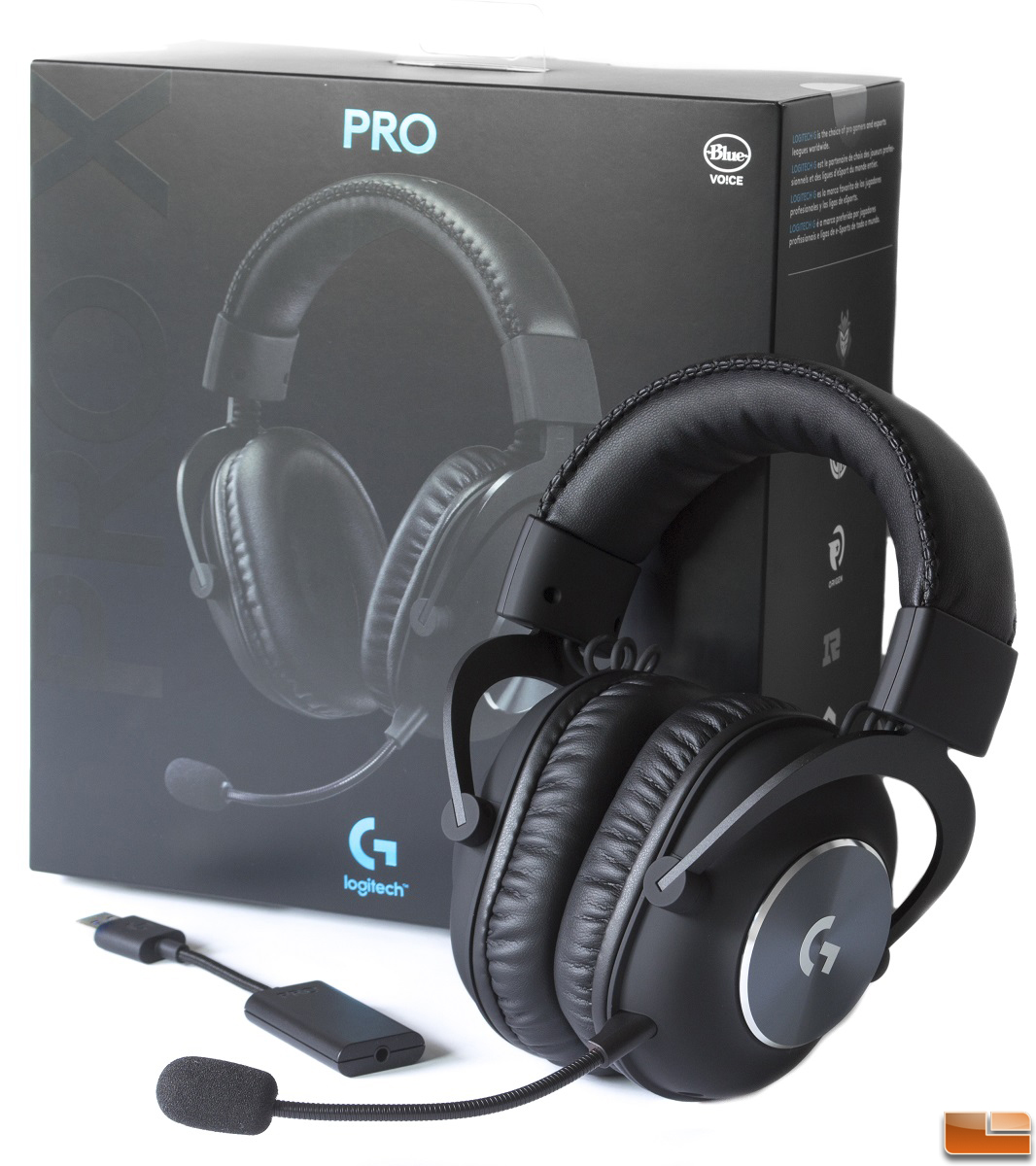 Logitech G PRO X Gaming Headset with Blue VO!CE Review - Legit Reviews