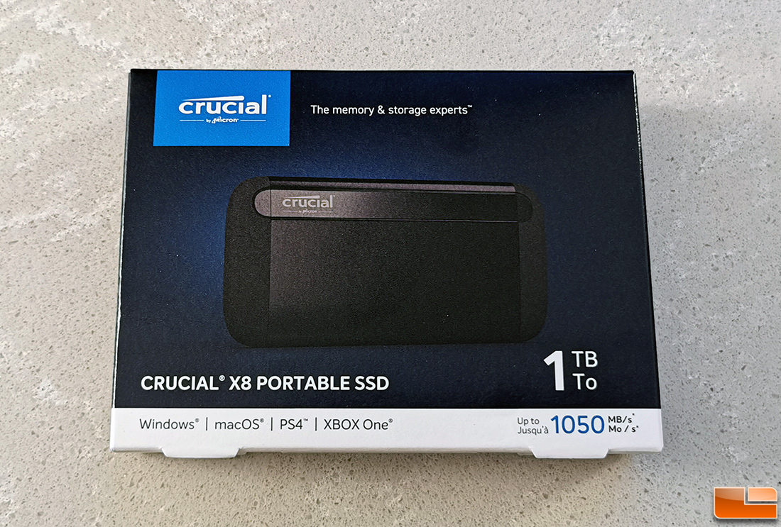 Crucial X8 Portable SSD Review 