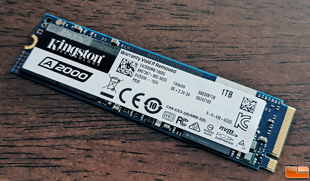 rendering Forberedende navn Pasture Kingston A2000 1TB SSD Review - Legit Reviews