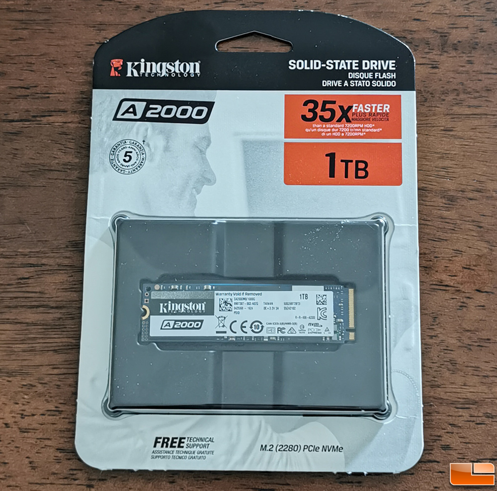 Lave Kartofler Drama Kingston A2000 1TB SSD Review - Legit Reviews