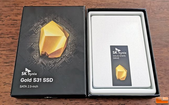 SK Hynix Gold S31 1TB SSD Retail Packaging