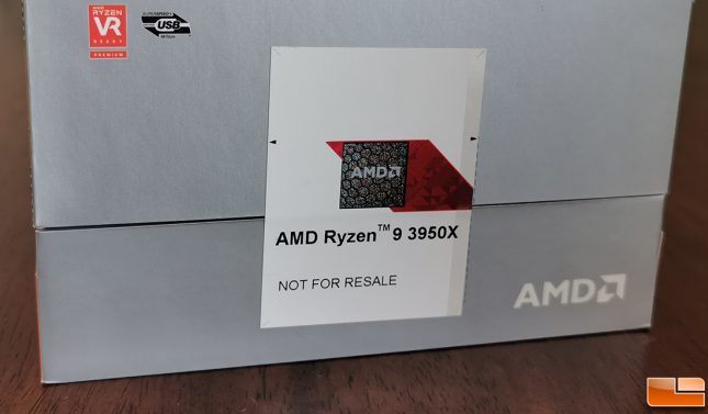 Ryzen 9 3950X Label