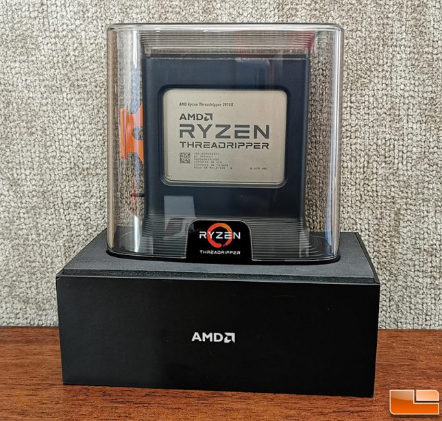 AMD Ryzen Threadripper 3970X Packaging