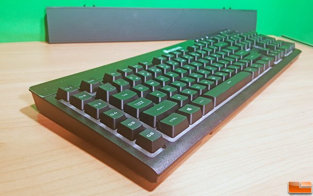 Corsair K57 RGB Keyboard Angle