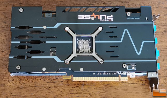 Sapphire Pulse Radeon RX 5500 XT Backplate