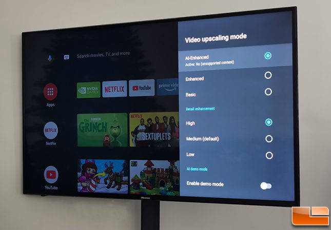 NVIDIA SHIELD TV AI Upscaling