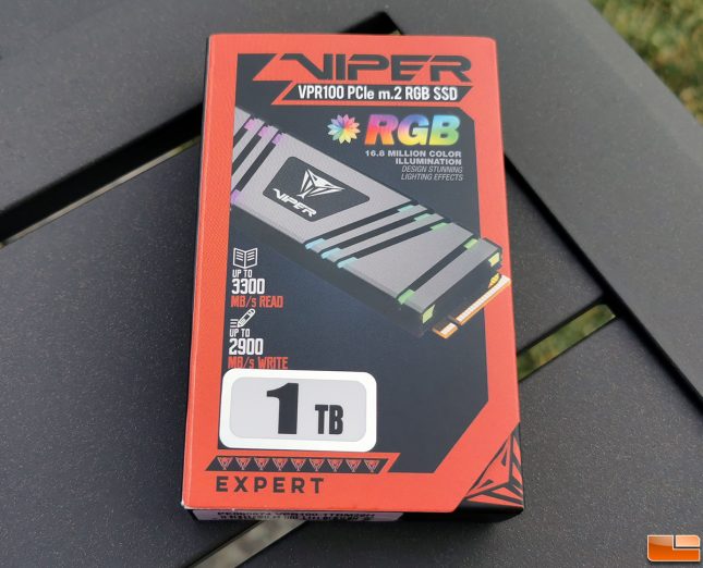 Patriot Viper Gaming VPR100 RGB 1TB SSD